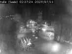 Archiv Foto Webcam Blick vom Ratshof auf den Marktplatz in Halle 01:00