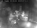 Archiv Foto Webcam Blick vom Ratshof auf den Marktplatz in Halle 23:00