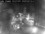 Archiv Foto Webcam Blick vom Ratshof auf den Marktplatz in Halle 01:00