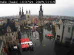 Archiv Foto Webcam Blick vom Ratshof auf den Marktplatz in Halle 09:00