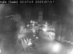 Archiv Foto Webcam Blick vom Ratshof auf den Marktplatz in Halle 01:00