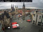 Archiv Foto Webcam Blick vom Ratshof auf den Marktplatz in Halle 11:00