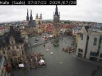 Archiv Foto Webcam Blick vom Ratshof auf den Marktplatz in Halle 06:00