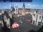 Archiv Foto Webcam Blick vom Ratshof auf den Marktplatz in Halle 09:00