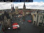 Archiv Foto Webcam Blick vom Ratshof auf den Marktplatz in Halle 11:00