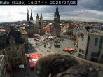 Archiv Foto Webcam Blick vom Ratshof auf den Marktplatz in Halle 15:00