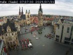 Archiv Foto Webcam Blick vom Ratshof auf den Marktplatz in Halle 06:00