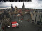 Archiv Foto Webcam Blick vom Ratshof auf den Marktplatz in Halle 13:00