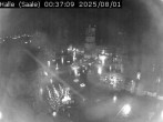 Archiv Foto Webcam Blick vom Ratshof auf den Marktplatz in Halle 23:00