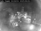 Archiv Foto Webcam Blick vom Ratshof auf den Marktplatz in Halle 03:00