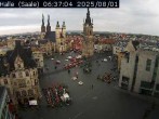 Archiv Foto Webcam Blick vom Ratshof auf den Marktplatz in Halle 05:00