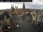 Archiv Foto Webcam Blick vom Ratshof auf den Marktplatz in Halle 06:00