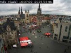 Archiv Foto Webcam Blick vom Ratshof auf den Marktplatz in Halle 09:00
