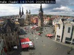 Archiv Foto Webcam Blick vom Ratshof auf den Marktplatz in Halle 13:00