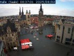 Archiv Foto Webcam Blick vom Ratshof auf den Marktplatz in Halle 07:00