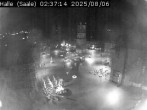 Archiv Foto Webcam Blick vom Ratshof auf den Marktplatz in Halle 01:00