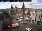 Archiv Foto Webcam Blick vom Ratshof auf den Marktplatz in Halle 13:00