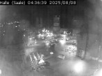 Archiv Foto Webcam Blick vom Ratshof auf den Marktplatz in Halle 03:00