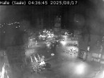 Archiv Foto Webcam Blick vom Ratshof auf den Marktplatz in Halle 03:00