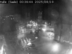 Archiv Foto Webcam Blick vom Ratshof auf den Marktplatz in Halle 23:00