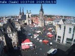 Archiv Foto Webcam Blick vom Ratshof auf den Marktplatz in Halle 09:00