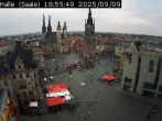 Archiv Foto Webcam Blick vom Ratshof auf den Marktplatz in Halle 15:00