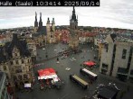 Archiv Foto Webcam Blick vom Ratshof auf den Marktplatz in Halle 09:00