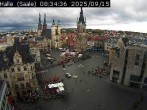 Archiv Foto Webcam Blick vom Ratshof auf den Marktplatz in Halle 07:00