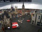 Archiv Foto Webcam Blick vom Ratshof auf den Marktplatz in Halle 13:00