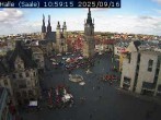 Archiv Foto Webcam Blick vom Ratshof auf den Marktplatz in Halle 09:00