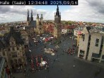 Archiv Foto Webcam Blick vom Ratshof auf den Marktplatz in Halle 11:00