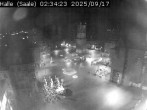 Archiv Foto Webcam Blick vom Ratshof auf den Marktplatz in Halle 01:00