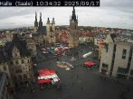 Archiv Foto Webcam Blick vom Ratshof auf den Marktplatz in Halle 09:00