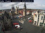 Archiv Foto Webcam Blick vom Ratshof auf den Marktplatz in Halle 11:00