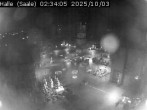 Archiv Foto Webcam Blick vom Ratshof auf den Marktplatz in Halle 01:00