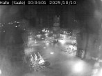 Archiv Foto Webcam Blick vom Ratshof auf den Marktplatz in Halle 23:00