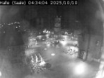 Archiv Foto Webcam Blick vom Ratshof auf den Marktplatz in Halle 03:00