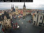 Archiv Foto Webcam Blick vom Ratshof auf den Marktplatz in Halle 07:00