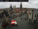 Archiv Foto Webcam Blick vom Ratshof auf den Marktplatz in Halle 11:00