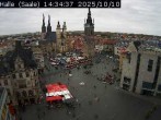 Archiv Foto Webcam Blick vom Ratshof auf den Marktplatz in Halle 13:00