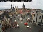 Archiv Foto Webcam Blick vom Ratshof auf den Marktplatz in Halle 07:00