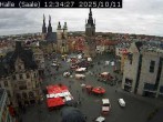 Archiv Foto Webcam Blick vom Ratshof auf den Marktplatz in Halle 11:00