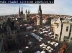 Archiv Foto Webcam Blick vom Ratshof auf den Marktplatz in Halle 11:00