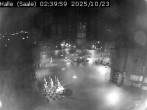 Archiv Foto Webcam Blick vom Ratshof auf den Marktplatz in Halle 01:00