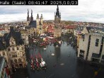 Archiv Foto Webcam Blick vom Ratshof auf den Marktplatz in Halle 07:00