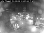 Archiv Foto Webcam Blick vom Ratshof auf den Marktplatz in Halle 05:00