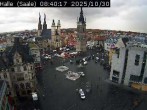 Archiv Foto Webcam Blick vom Ratshof auf den Marktplatz in Halle 07:00