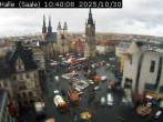 Archiv Foto Webcam Blick vom Ratshof auf den Marktplatz in Halle 09:00