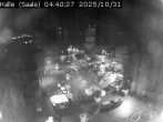 Archiv Foto Webcam Blick vom Ratshof auf den Marktplatz in Halle 03:00