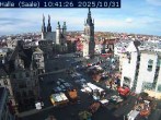 Archiv Foto Webcam Blick vom Ratshof auf den Marktplatz in Halle 09:00